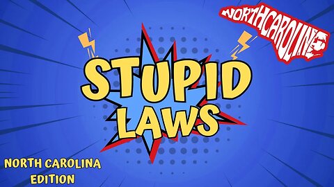 You Won't Believe The Stupid Laws We Found In North Carolina!