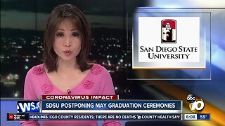 SDSU postponing May graduation ceremonies