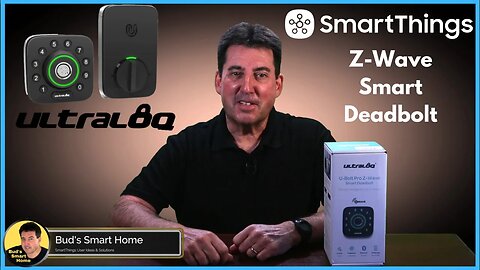 UltraLoq Z-Wave Plus Smart Lock with Fingerprint ID