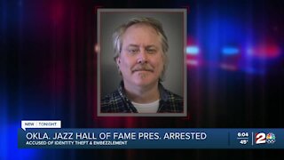 Oklahoma Jazz Hall of Fame president arrested, accused of embezzlement