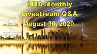 SFIA Monthly Livestream: August 30, 2020
