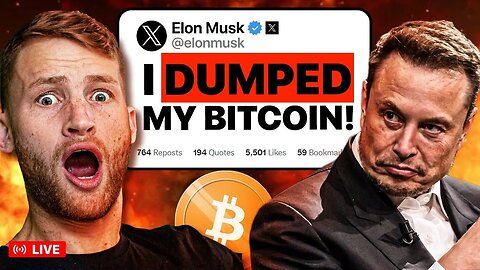⚠️ BITCOIN DUMP! How Much LOWER Will We Go?