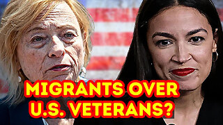 HEARTBREAKING! Illegal Migrants Over US Veterans! Supported by Janet Mills & AOC! (MUST SEE)