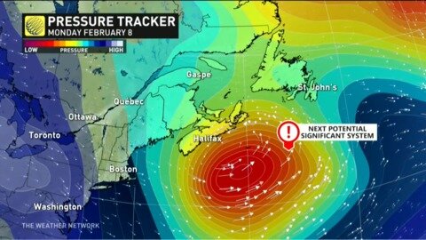 Unsettled start to the weekend across Atlantic