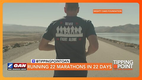 Veteran Runs 22 Marathons in 22 Days to Fight Military Suicide Epidemic | TIPPING POINT 🟧