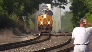 CSX I017 Intermodal Double-Stack Train From Berea, Ohio May 28, 2022