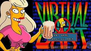 Virtual Bart! SNES Gameplay #simpsons