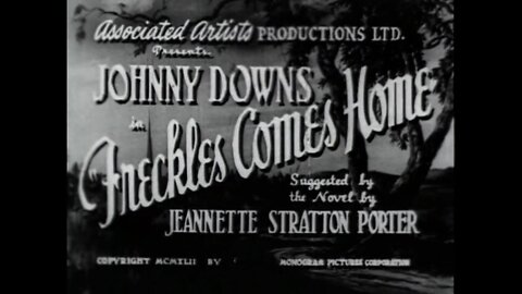 Freckles Comes Home..Johnny Downs, Gale Storm, Mantan Moreland 1942 B&W