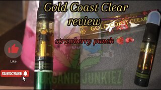 Organic Junkiez- Gold Coast Clear(1g) strawberry punch 🍓🥊⛽️🔥💨