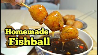 Homemade Fish Balls with Sauce