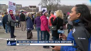 50-miles more march for gun reform