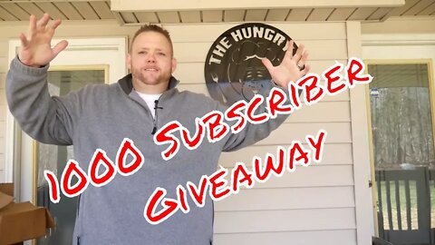 - Closed - Hungry Hussey 1000 Subscriber Giveaway