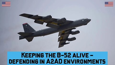 Keeping the B 52 alive - defending in A2AD environments #b52 #b52bomber