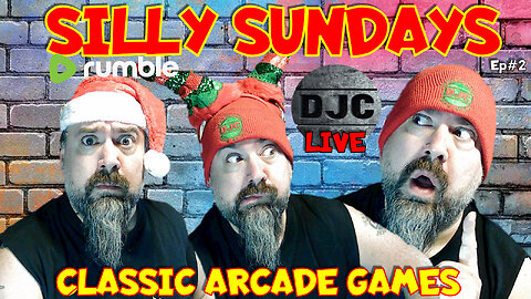 SILLY SUNDAYS - Classic Arcade Games - Live Stream - Rumble Exclusive #2