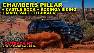 LET'S GET OFF THE BITUMEN! | CHAMBERS PILLAR | OUTBACK NORTHERN TERRITORY | CASTLE ROCK | 4x4 |