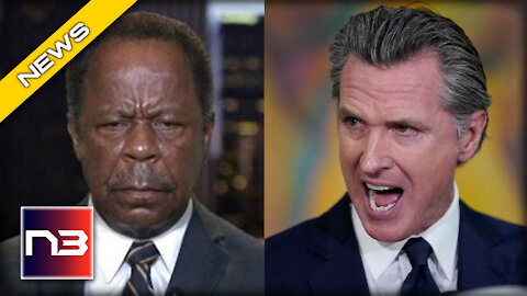 WATCH Gavin Newsom Get SHREDDED On Live TV By Leo Terrell in EPIC Rant