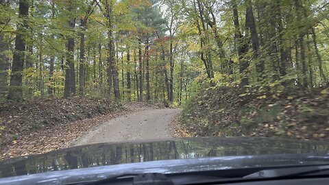10/22 Driving forestry road to camp