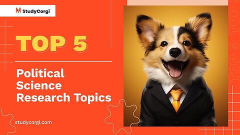 TOP-5 Political Science Research Topics