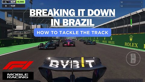 How To Tackle Brazil | F1 MOBILE RACING 2023