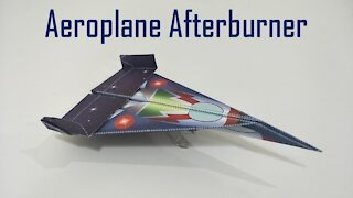 How to Make Origami Aeroplane Afterburner