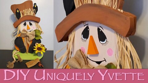 Crafts: Scarecrow | Woodworking | Fall / Autumn