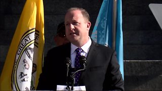 Gov. Jared Polis delivers inauguration address