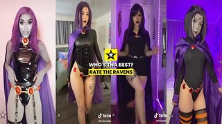 Rate the Girls: Best Raven Cosplay Costume Competition - Teen Titan #7 💚💜