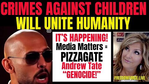 CRIMES AGAINST CHILDREN WILL UNITE HUMANITY PIZZAGATE! 70 WEEKS 11-22-23