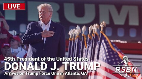 🔥 LIVE NOW: Donald Trump & JD Vance Deliver Electrifying Speeches at Atlanta Rally! 🎤✨