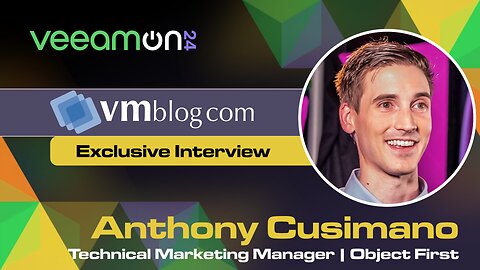 Ootbi (out-of-the-box immutability) | Anthony Cusimano of Object First at VeeamON 2024