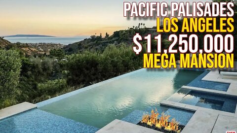 Exploring $11,500,000 Los Angeles Pacific Palisades Mega Mansion