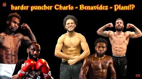 (WOW) Who HITS HARDER Jermell Charlo, Caleb Plant or David Benavidez the answer will SHOCK YOU #twt