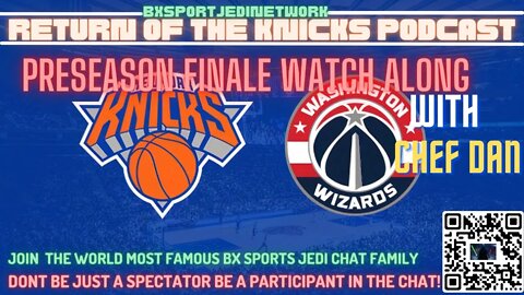 🏀PRESEASON BASKETBALL New York Knicks VS WASHINGTON WIZARDS WATCH ALONG