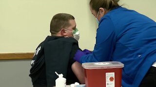 Omaha firefighters get COVID vaccine