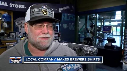 Brewers gear in high demand ahead of NLCS game 1