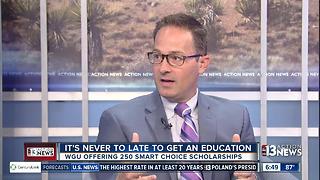 WGU Nevada offering 250 new scholarships for people looking to get back into school