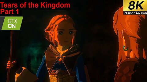 Legend Of Zelda Tears Of The Kingdom Into the Depths Of Hyrule Castle (Part 1) 8k 60fps Rtx