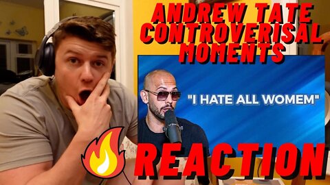 ANDREW TATES INSANE!! Andrew Tate's Most Controversial Clips((IRISH GUY REACTION!!))