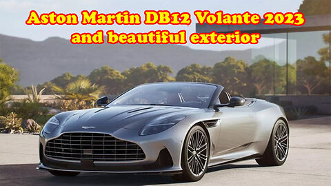 Aston Martin DB12 Volante 2023