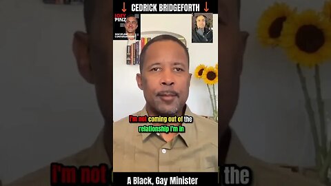 #133 Cedrick Bridgeforth: A Black, Gay Minister's Passage Out of Hiding| Joey Pinz #shorts