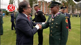 🎥Intervención Presidente Petro en la ceremonia de aniversario del comando de las Fuerzas Militares