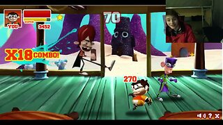 Kyle VS Chum Chum The Sidekick In A Nickelodeon Super Brawl 2 Battle With Live Commentary