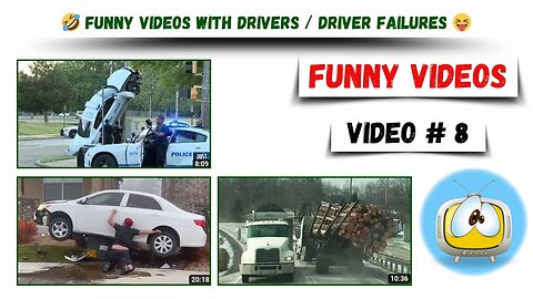 Funny videos / Funny videos with drivers / Driver failures