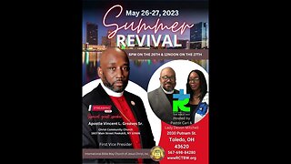 REVIVAL with Apostle Vincent L. Greaves MAY 26-27, 2023