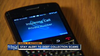 Stay alert to debt collection scams