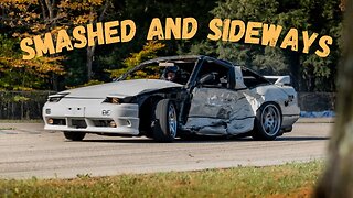 Smashed 240sx Drives to Last Drift Event