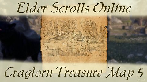 Craglorn Treasure Map 5 [Elder Scrolls Online ESO] v