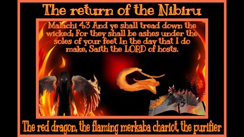 THE RETURN OF NIBIRU: FLAMING MERKABA CHARIOT, SEVEN PLAGUES, ANNUNAKI ANCESTORS RETURN