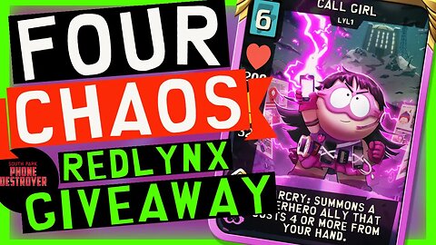 🍆First PLACE Four Chaos Mode and Redlynx Giveaway South Park Phone Destroyer