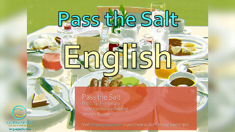 Pass the Salt: English